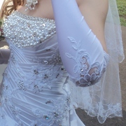 Шикарное свадебное платье