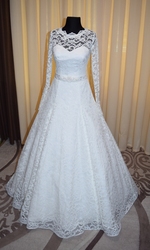 Шикарное свадебное платье от производителя