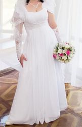  Продам свадебное платье размер 46-48