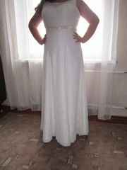  Свадебное платье модель Астра цвет Айвори. 