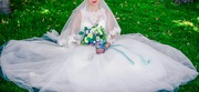 Свадебое платье цвет айвори 