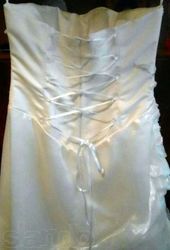 Шикарное свадебноевыпускное платье цвета айвори