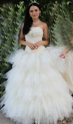 Продам свадебное платье б/у, или прокат, недорого, цвет шампань, Киев