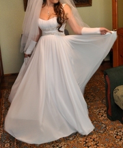 Продам изысканное свадебное платье в греческом стиле (Киев, Ровно, Ков